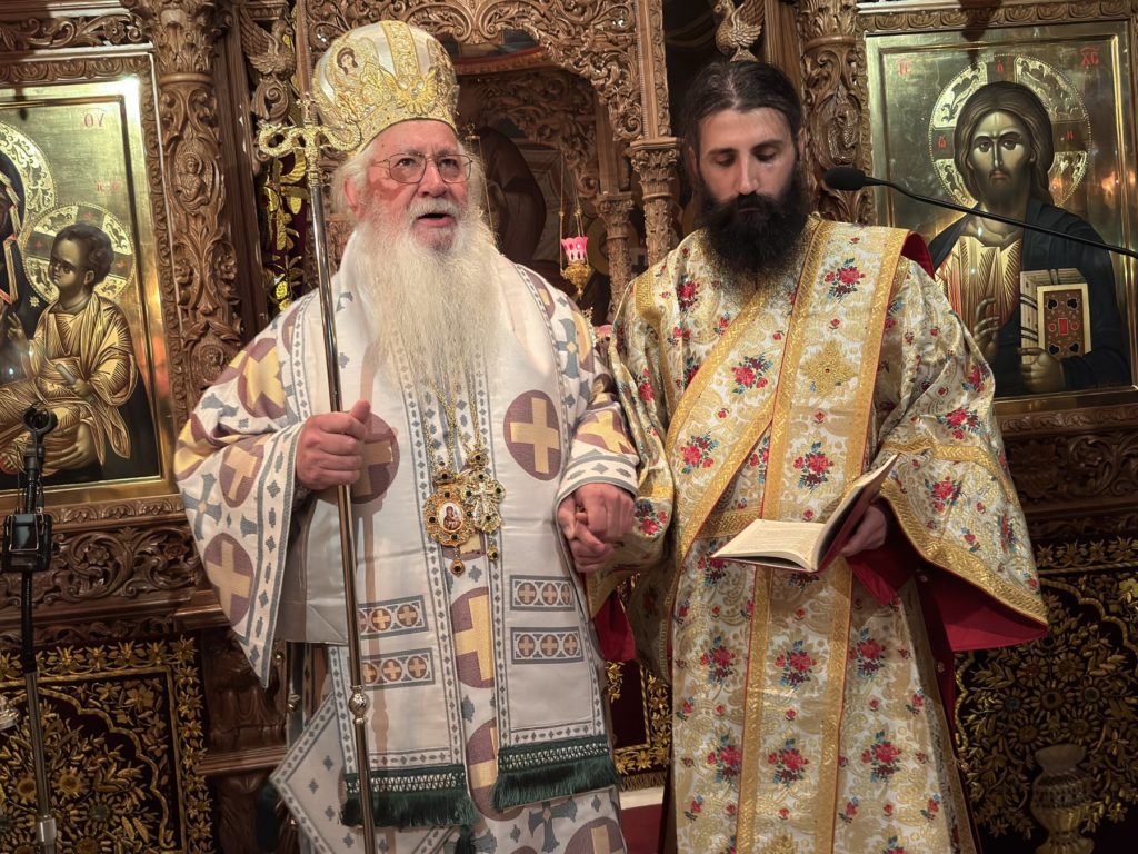 Χειροτονία Διακόνου και Ανάμνηση των Εγκαινίων του Καθολικού στην Ι.Μ. Αγίου Γεωργίου Μαυρομματίου