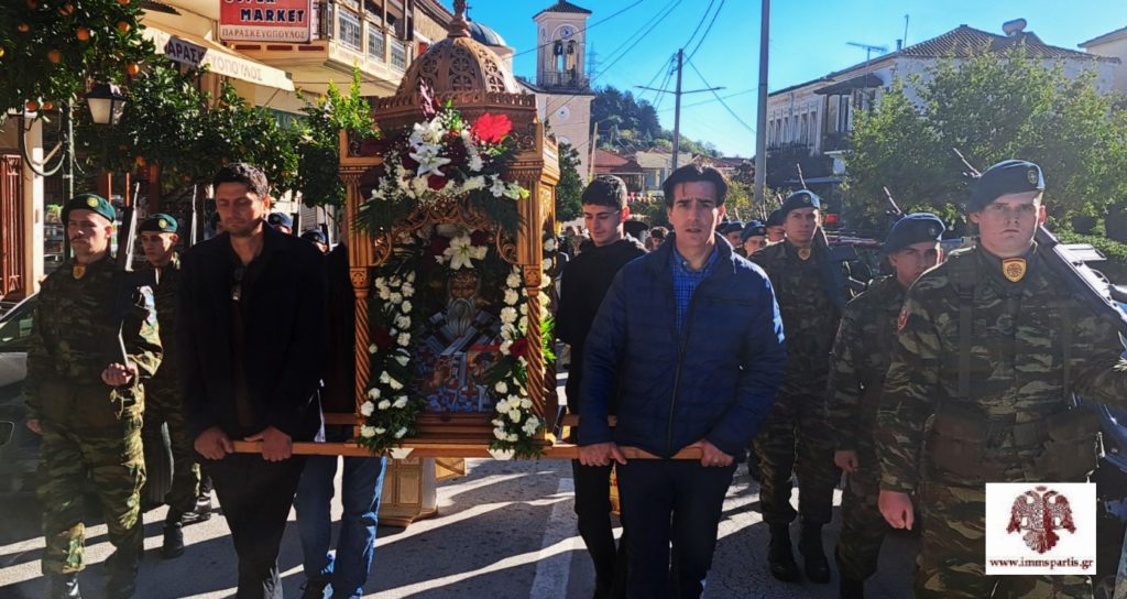 Το Καστόρι Λακωνίας τίμησε τη μνήμη του Πολιούχου Αγίου Θεοκλήτου