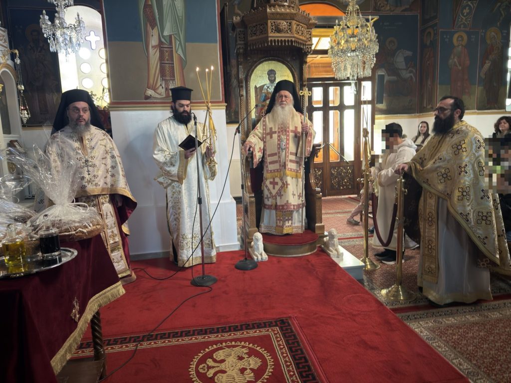 Λειτουργική και ποιμαντική δραστηριότητα του Μητροπολίτη Θηβών και Λεβαδείας