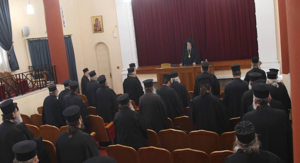 Ιερατική σύναξη Δεκεμβρίου Μητροπόλεως Ναυπάκτου