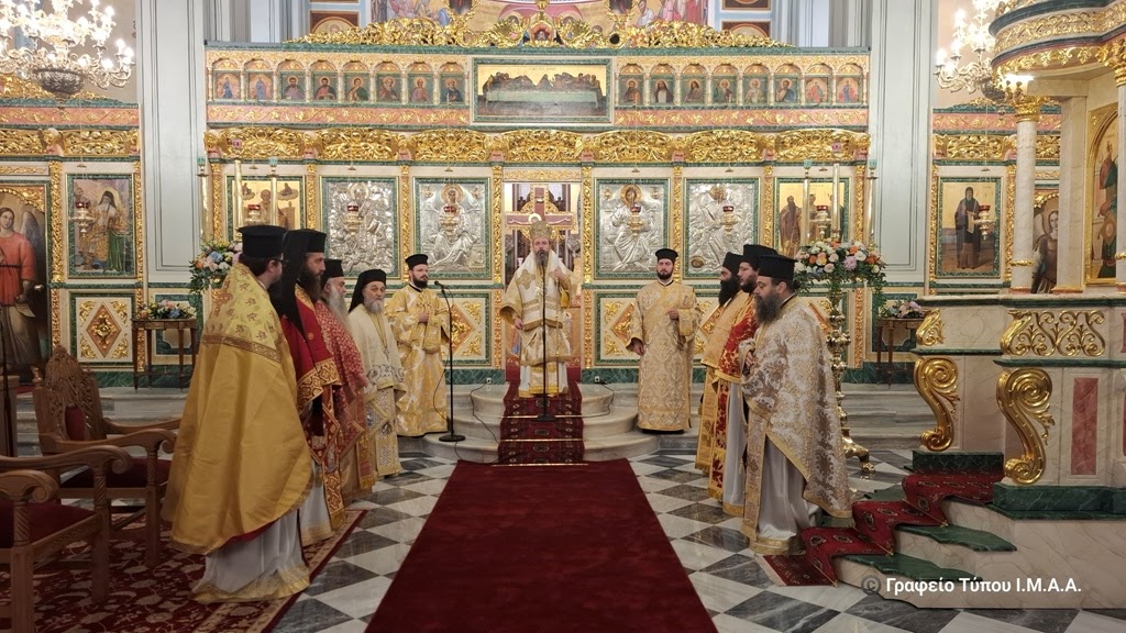 Πρώτη Θεία Λειτουργία στον ανακαινισθέντα Ι.Μ.Ν. Αγίου Σπυρίδωνος Ι.Π. Μεσολογγίου