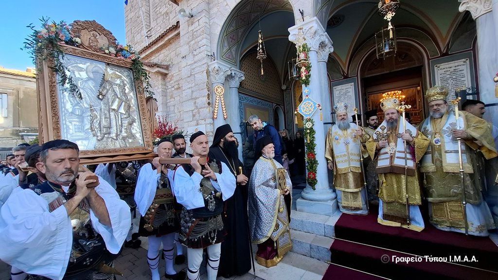 Η εορτή του Αγίου Σπυρίδωνος στην Ι.Μ. Αιτωλίας και Ακαρνανίας