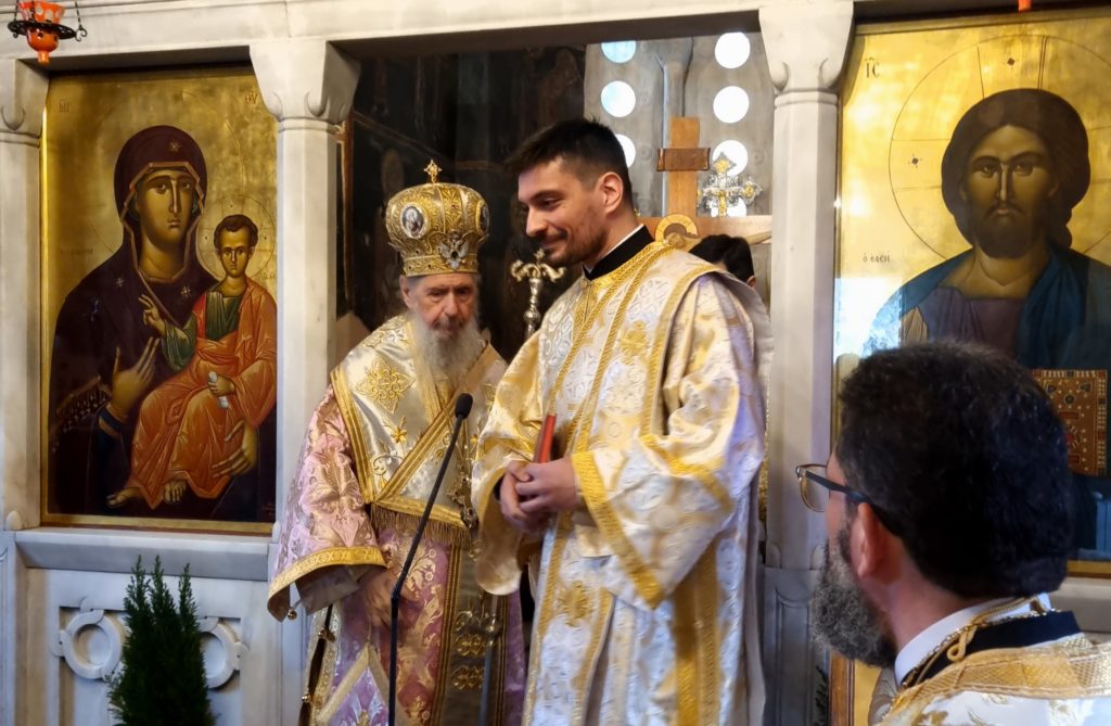 Χειροτονία Διακόνου στην Ι.Μ. Ασωμάτων Πετράκη (ΦΩΤΟ)