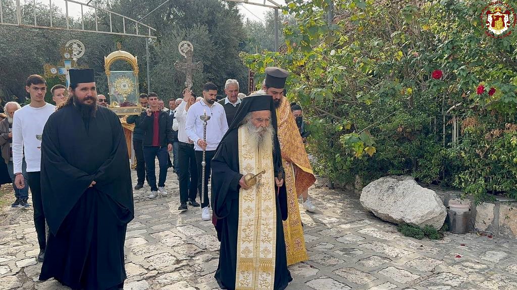 The feast of the holy Hieromartyr Philoumenos the Holy Sepulchre Father at the Patriarchate