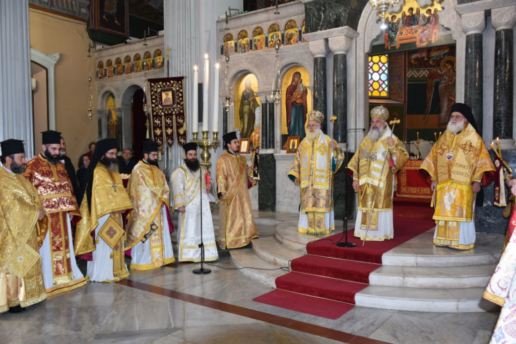 Η Κυριακή των Προπατόρων στον Ιερό Μητροπολιτικό Ναό Αγίου Μηνά Ηρακλείου – Χειροτονία Πρεσβυτέρου