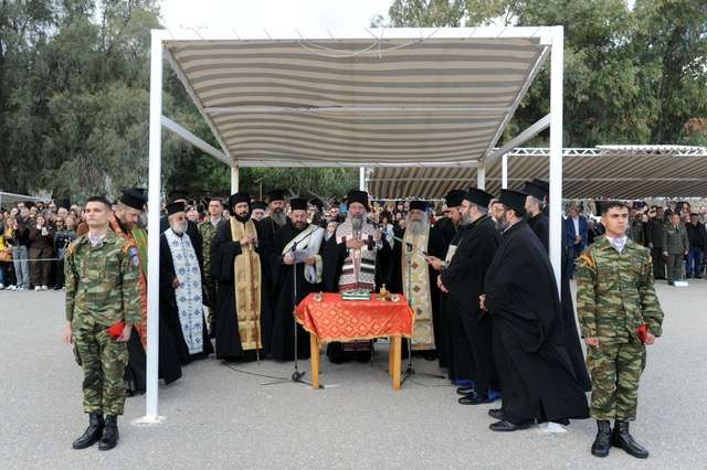 Ο Ρεθύμνης Πρόδρομος στο Στρατόπεδο Ρεθύμνου και στο Τμήμα Δοκίμων Αστυφυλάκων Ρεθύμνου