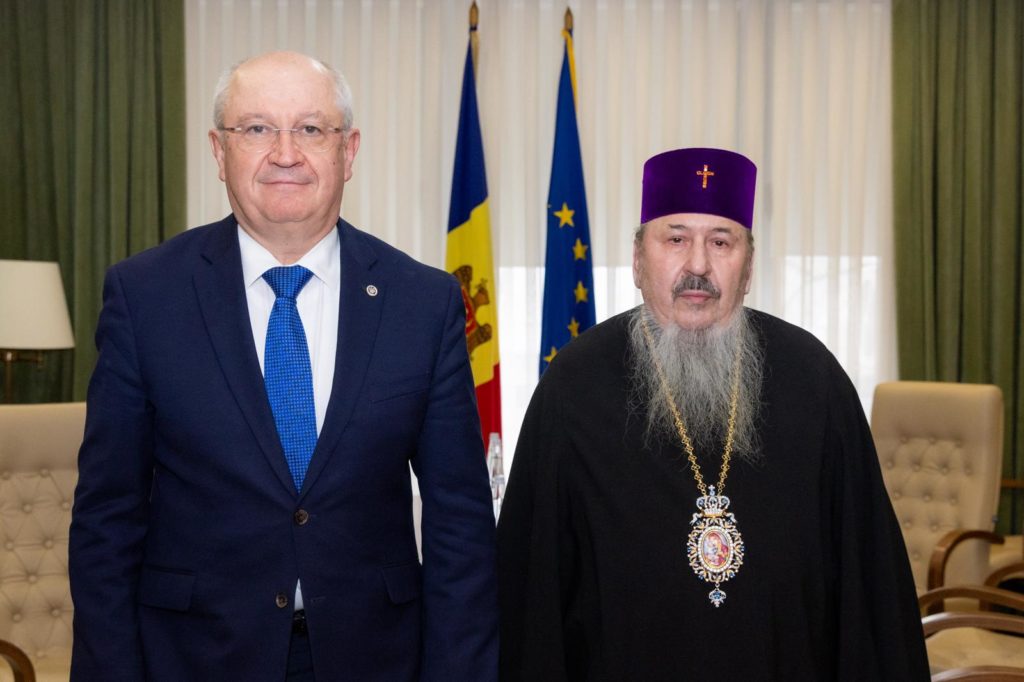 Ο Μητροπολίτης Βεσσαραβίας συναντήθηκε με τον Πρωθυπουργό της Δημοκρατίας της Μολδαβίας