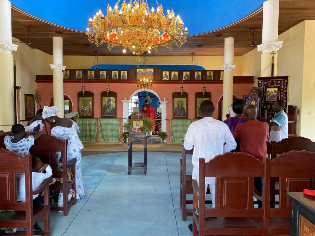 Πανηγύρισε ο Ιερός Ναός Αγίου Νικολάου στην πόλη Tema της Γκάνας