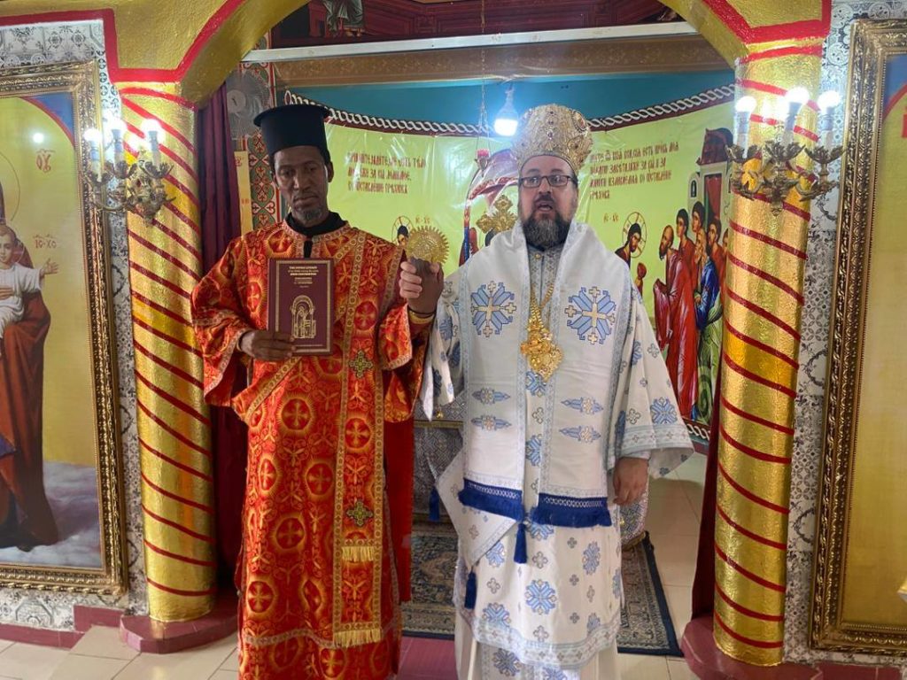 Χειροτονία Διακόνου στην Ακτή Ελεφαντοστού