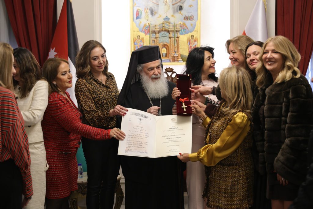 Ο Πατριάρχης Ιεροσολύμων τίμησε την Επιτροπή Φιλανθρωπίας της Αρχιεπισκοπής Κυριακουπόλεως