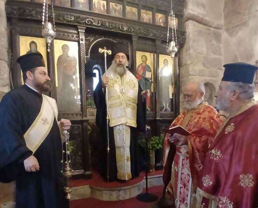 Εννιάμηνο Αρχιερατικό Μνημόσυνο του μακαριστού Πρωτοπρεσβυτέρου του Οικουμενικού Θρόνου Ιωάννου Λελεδάκη στα Μυριοκέφαλα