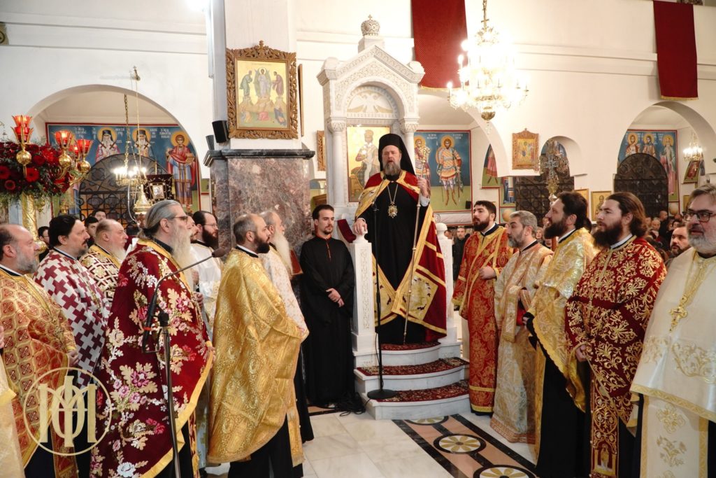 Η πανήγυρη του Αγίου Σπυρίδωνος στον φερώνυμο ενοριακό Ιερό Ναό στην Τριανδρία Θεσσαλονίκης