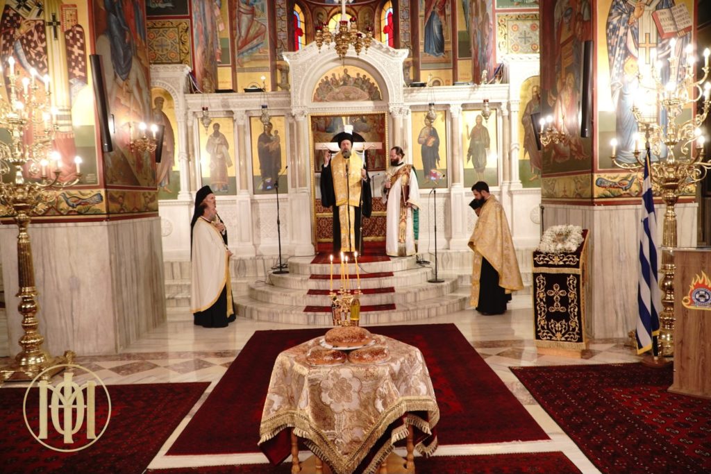 Δοξολογία επί τη εορτή των Αγίων Τριών Παίδων, προστατών του Πυροσβεστικού Σώματος στην Ι.Μ.Θεσσαλονίκης