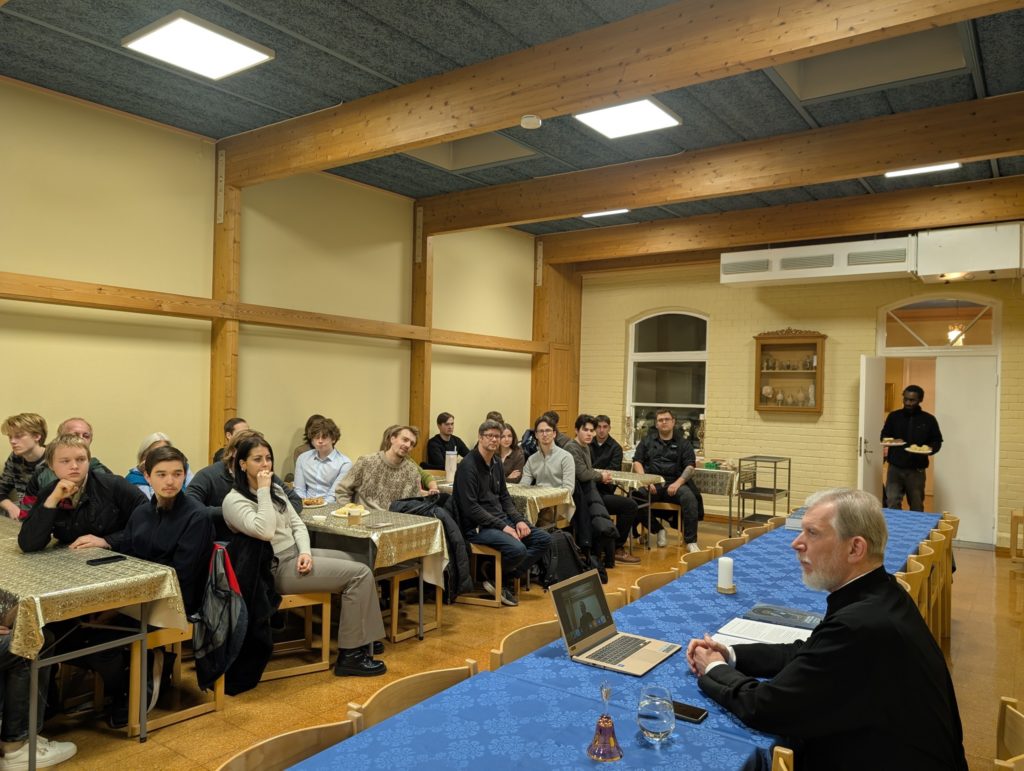 6η Συνάντηση Κατηχουμένων με τον Μητροπολίτη Σουηδίας στην Στοκχόλμη