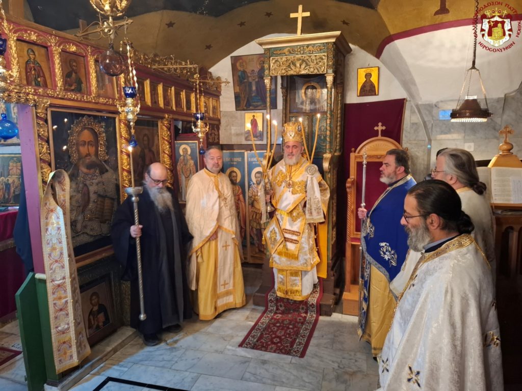 Η πανήγυρη της Ιεράς Μονής Αγίου Σπυρίδωνος στα Ιεροσόλυμα