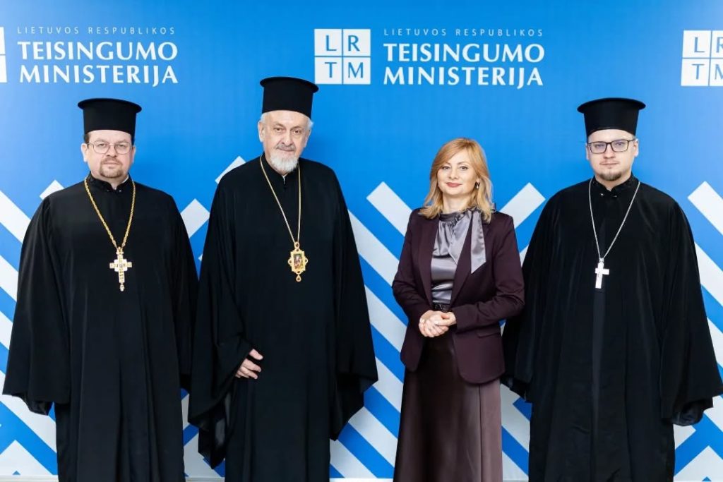 Επίσκεψη του Μητροπολίτη Γέροντος Χαλκηδόνος Εμμανουήλ στη Λιθουανία