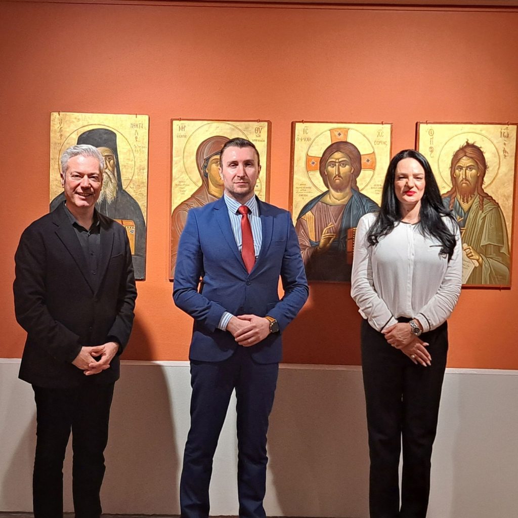 Η Γενική Πρόξενος της Δημοκρατίας της Σερβίας στη Θεσσαλονίκη επισκέφθηκε την Αγιορειτική Εστία