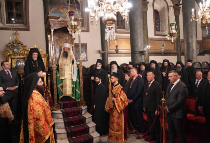 الزيارة الاولى لبطريرك بلغاريا الى القسطنطينية (الزيارة السلامي