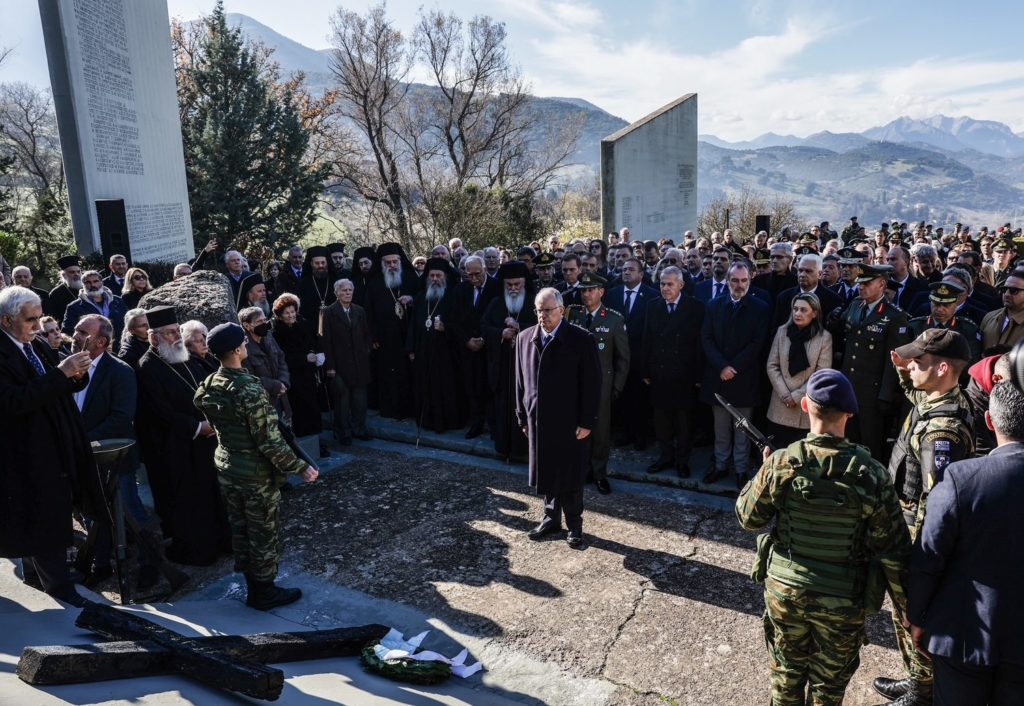 Eκδηλώσεις για την 82η επέτειο του Ολοκαυτώματος των Καλαβρύτων παρουσία του ΠτΔ