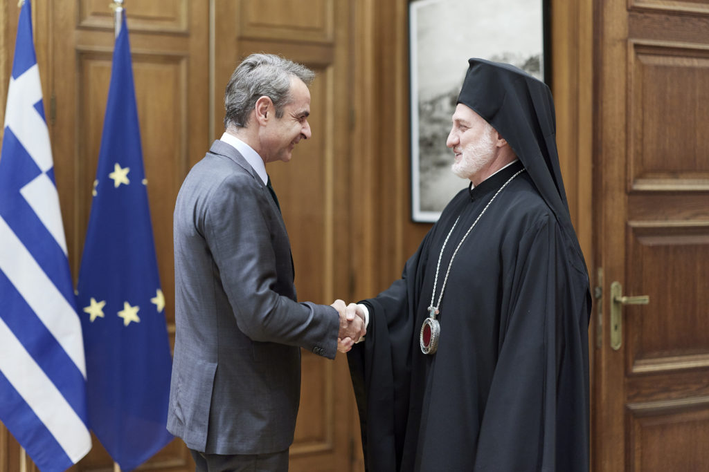 Η επαναλειτουργία της Θεολογικής Σχολής της Χάλκης στο επίκεντρο της συνάντησης Κ. Μητσοτάκη-Αμερικής Ελπιδοφόρου στο Μαξίμου