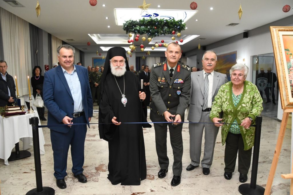 Τα εγκαίνια της έκθεσης «Δύναμη Ψυχής» του Τριαντάφυλλου Ηλιάδη τέλεσε ο Μητροπολίτης Ξάνθης