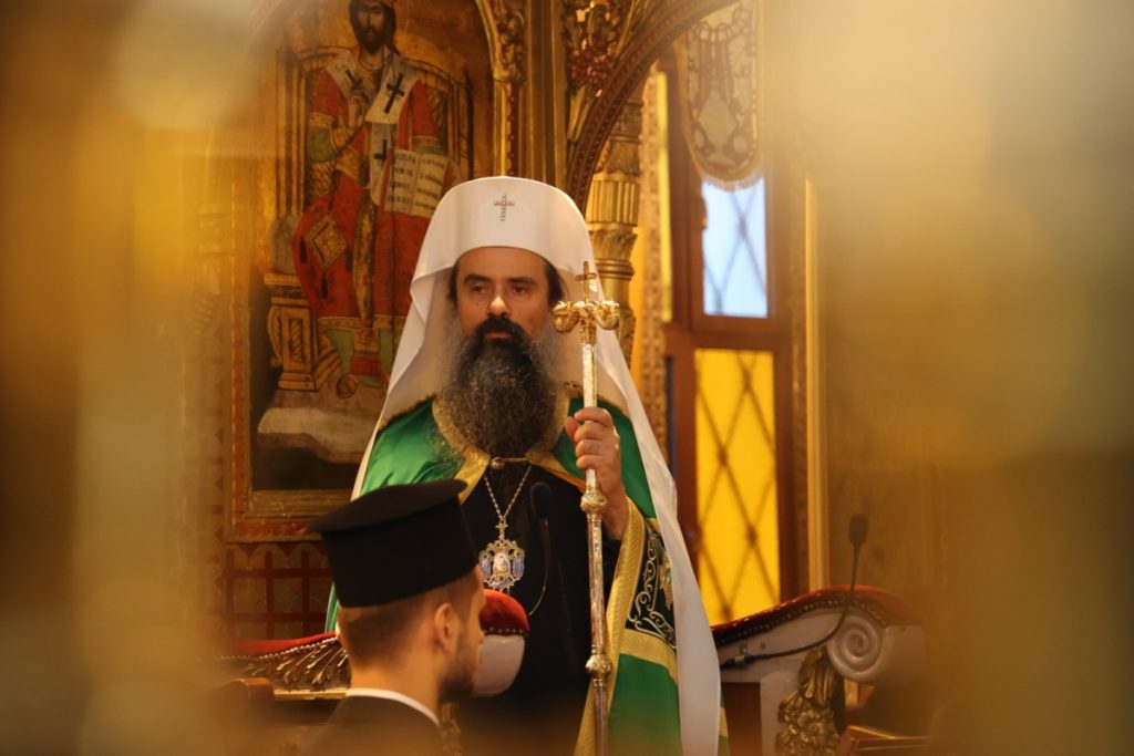 Слово-поздравление на Българския патриарх Даниил след края на светата Литургия в храма „Свети Стефан“