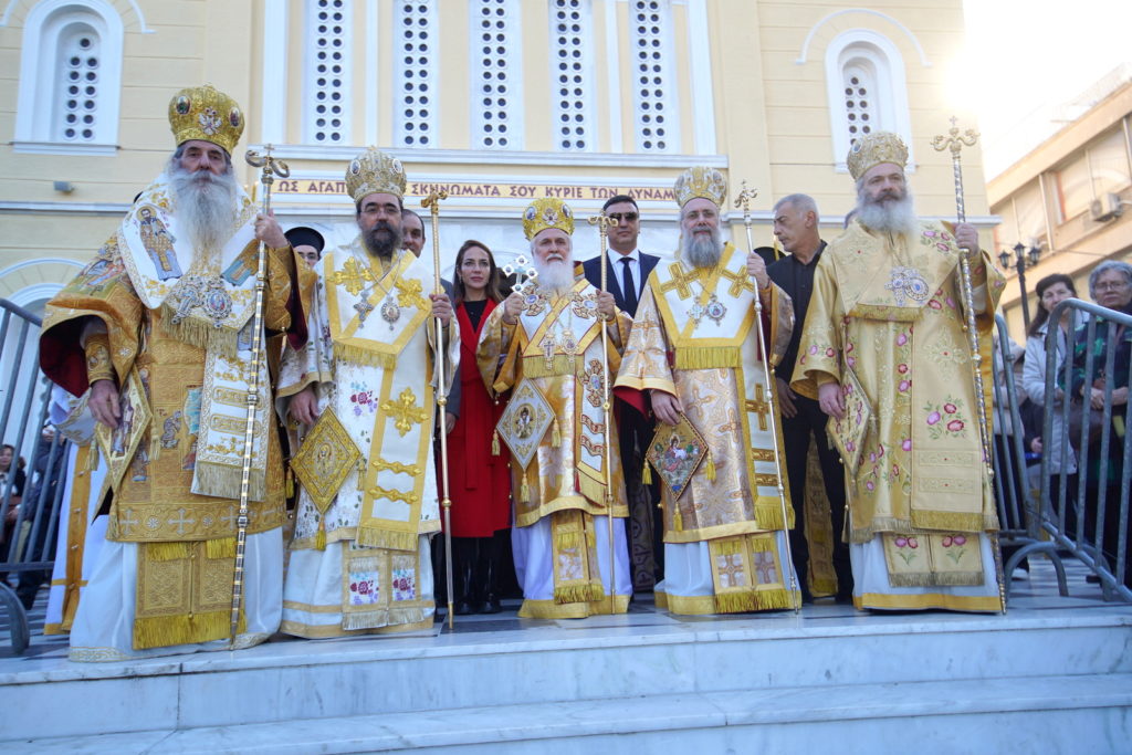 Πάνδημος ο εορτασμός για τον Πολιούχο του Πειραιά, Άγιο Σπυρίδωνα