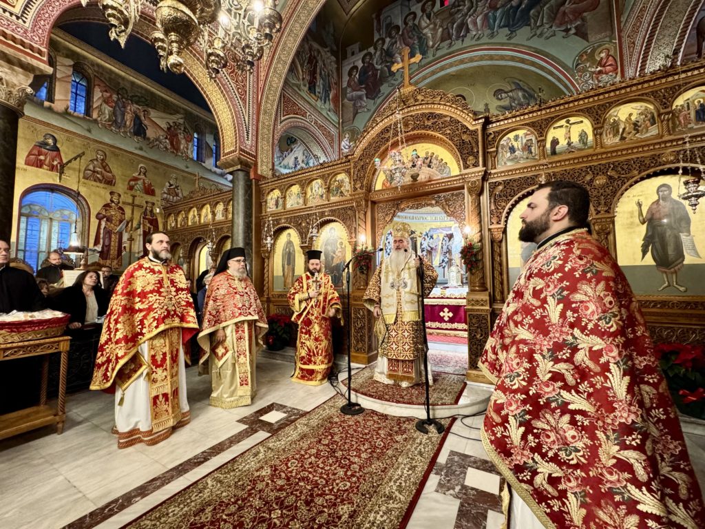 Τα Χριστούγεννα στην Ιερά Μητρόπολη Νέας Κρήνης και Καλαμαριάς