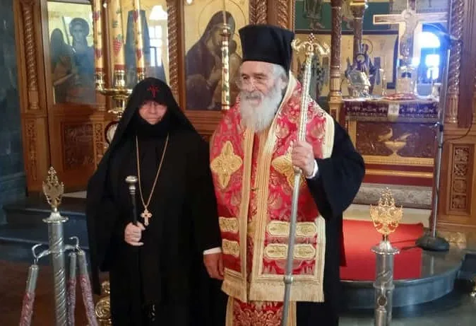 Ενθρόνιση Νέας Ηγουμένης στην Ι.Μ. Αγίων Πάντων – Αγίου Σάββα Καλύμνου