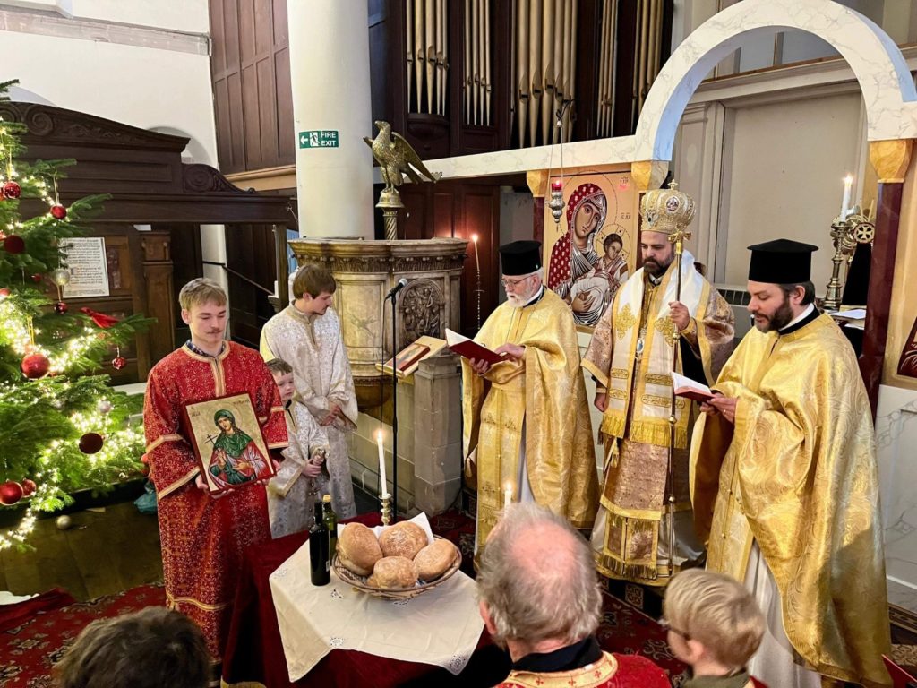 Πανηγυρική Θεία Λειτουργία στον ιστορικό Ναό της Αγίας Ιουλιανής στο Shrewsbury