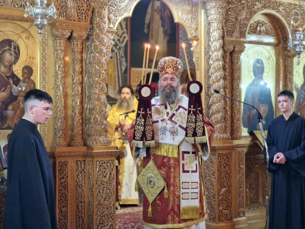 Αρχιερατική Θεία Λειτουργία για τη Σύναξη της Υπεραγίας Θεοτόκου στο Αμύνταιο