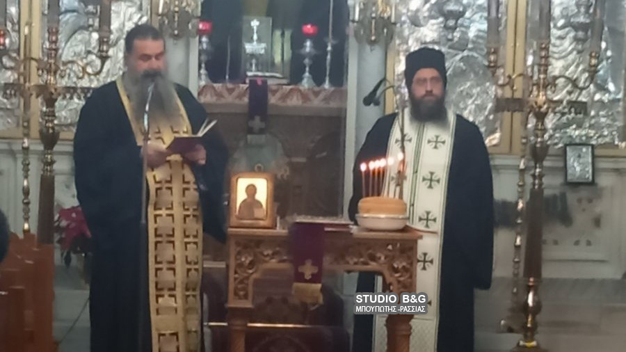 Χριστουγεννιάτικη ομιλία από τον Ιερομόναχο Γεννάδιο Βατοπαιδινό στον Άγιο Δημήτριο Ασίνης