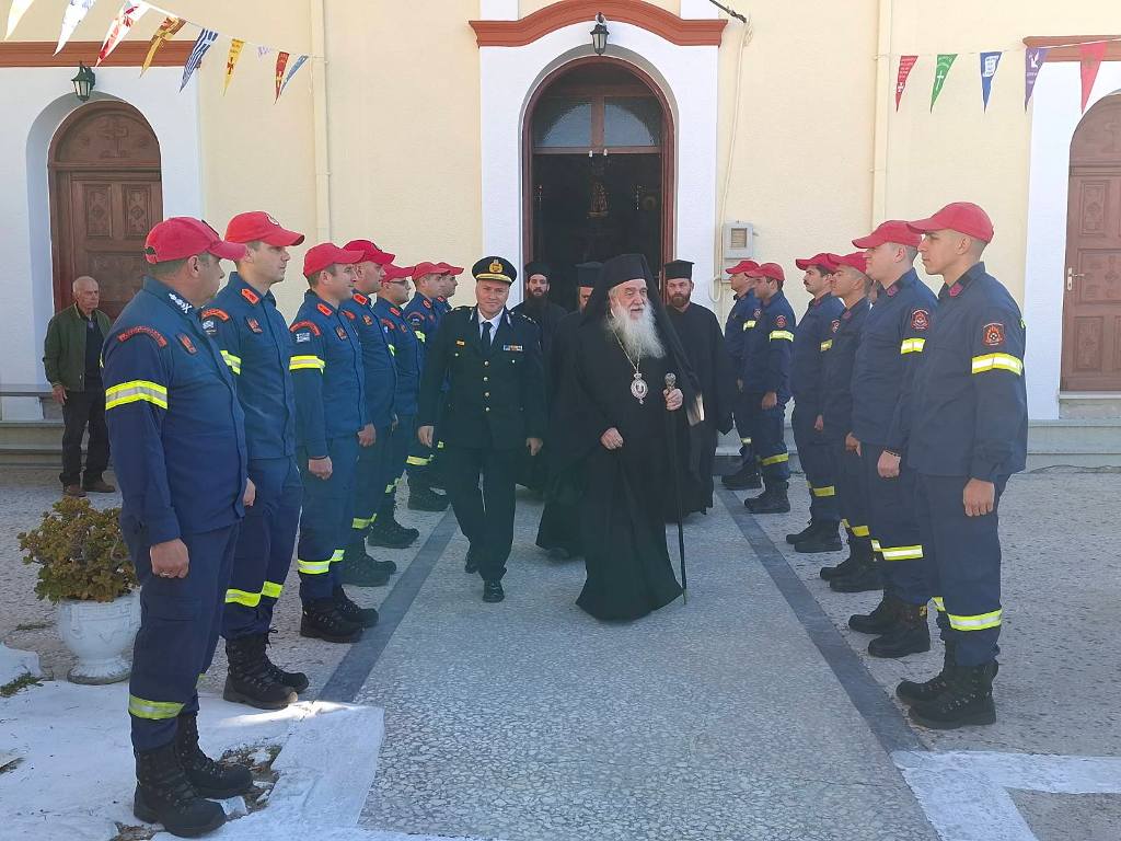 Η εορτή των Αγίων Προστατών του Πυροσβεστικού Σώματος στη Σάμο