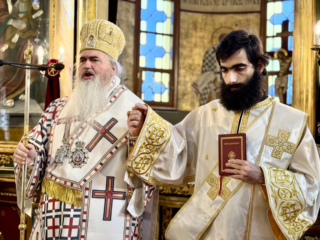 Χειροτονία νέου Διακόνου στην Ι.Μ. Καλαμαριάς