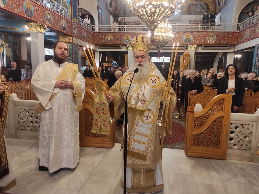 Η εορτή της Συνάξεως της Υπεραγίας Θεοτόκου στην Ιερά Μητρόπολη Κορίνθου