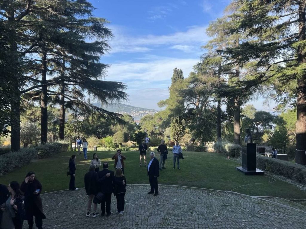 Pilgrims visit Halki