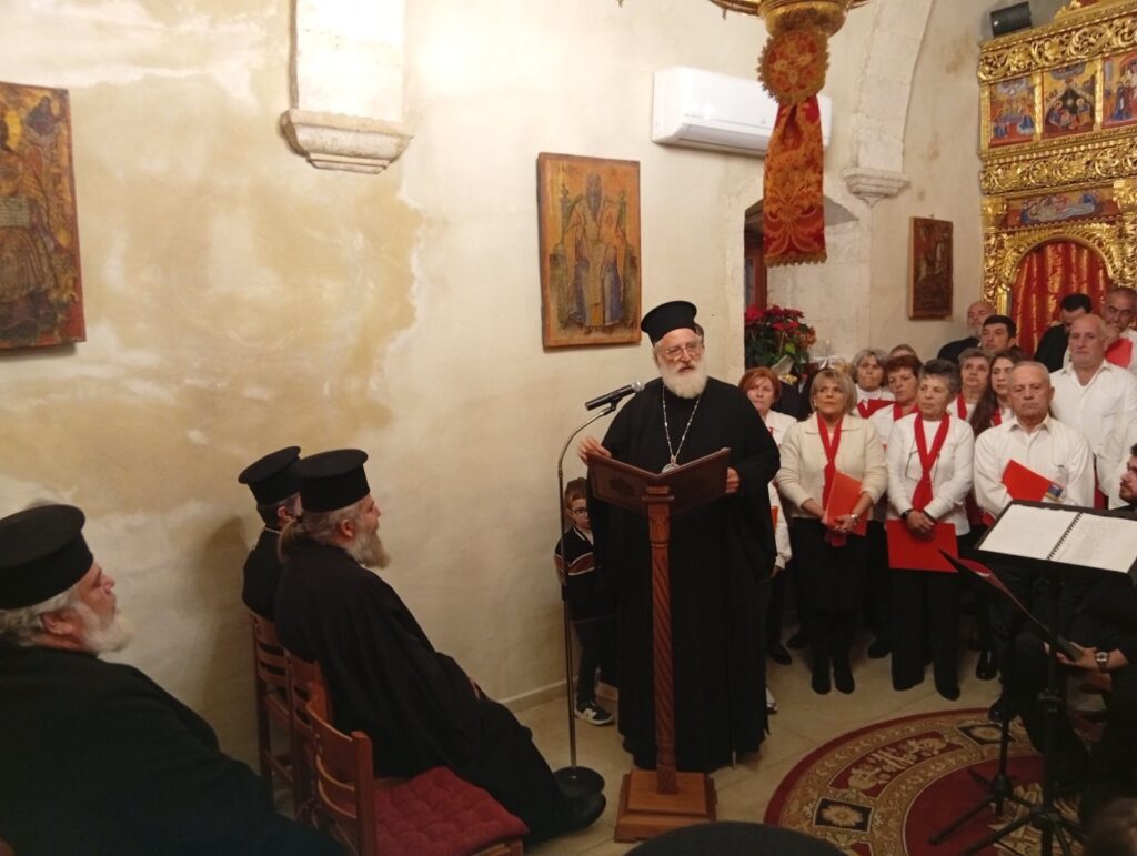 Ο Αρκαλοχωρίου Ανδρέας στη Χριστουγεννιάτικη εκδήλωση του Ι.Ν. Τιμίου Σταυρού στο Δεμάτι Μονοφατσίου