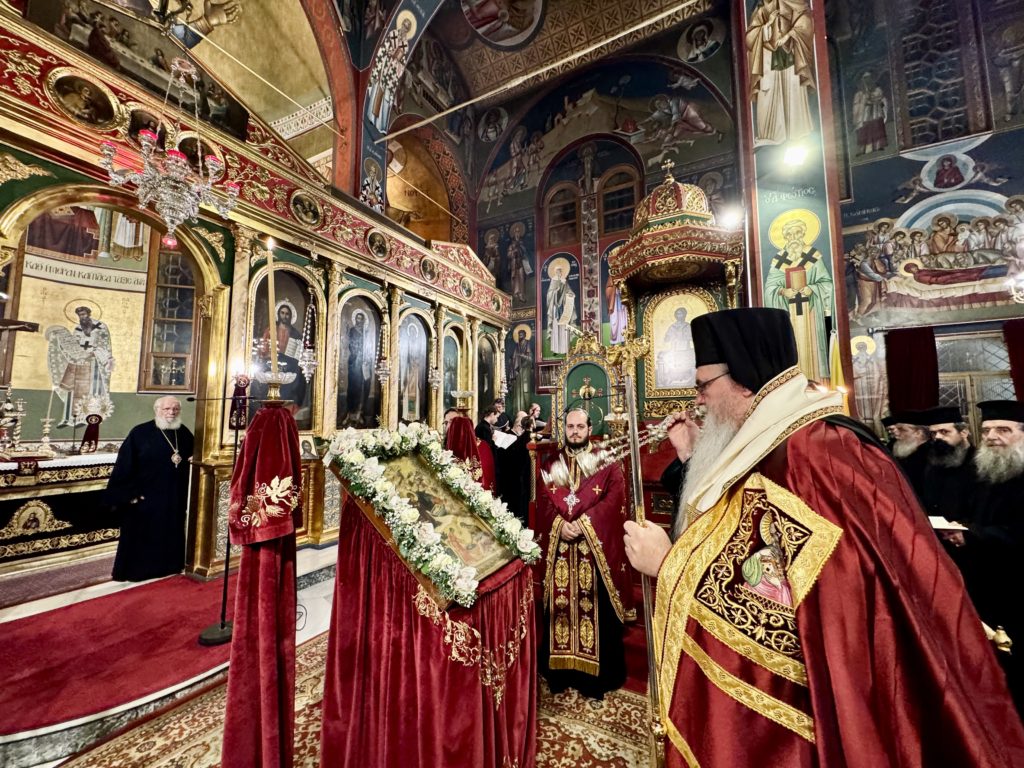 Η Ακολουθία της Τριθέκτης και το Κοντάκιο των Χριστουγέννων, στην Ιερά Μητρόπολη Καλαμαριάς