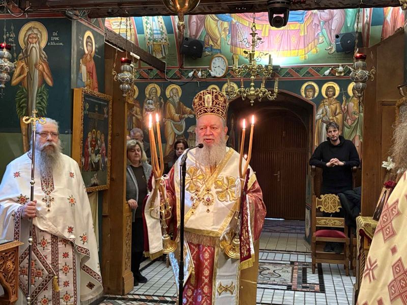 Ποιμαντική περιοδεία του Μητροπολίτη Χαλκίδος στη Β. Εύβοια