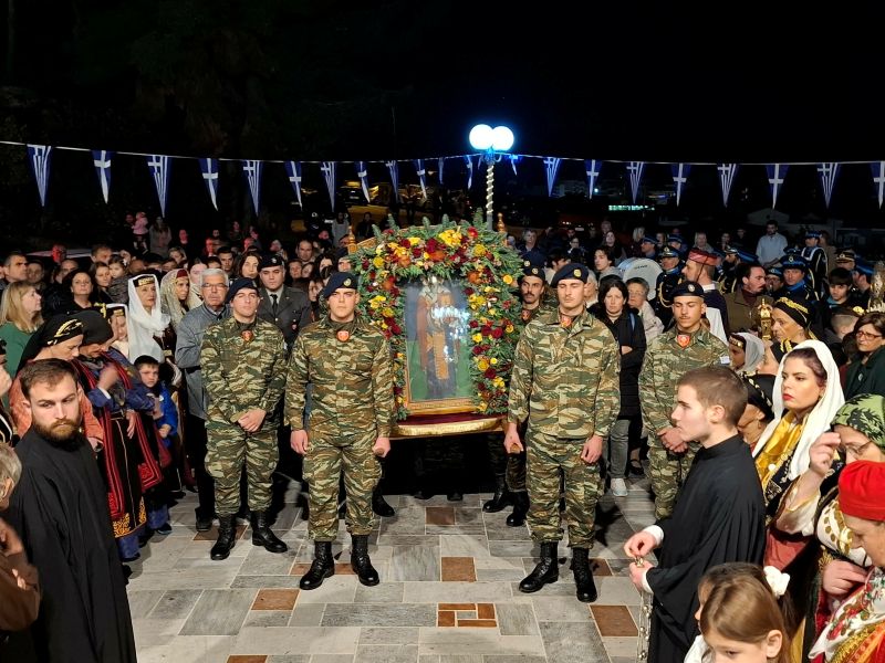 Η εορτή του Αγίου Σπυρίδωνος στην Ιερά Μητρόπολη Χαλκίδος