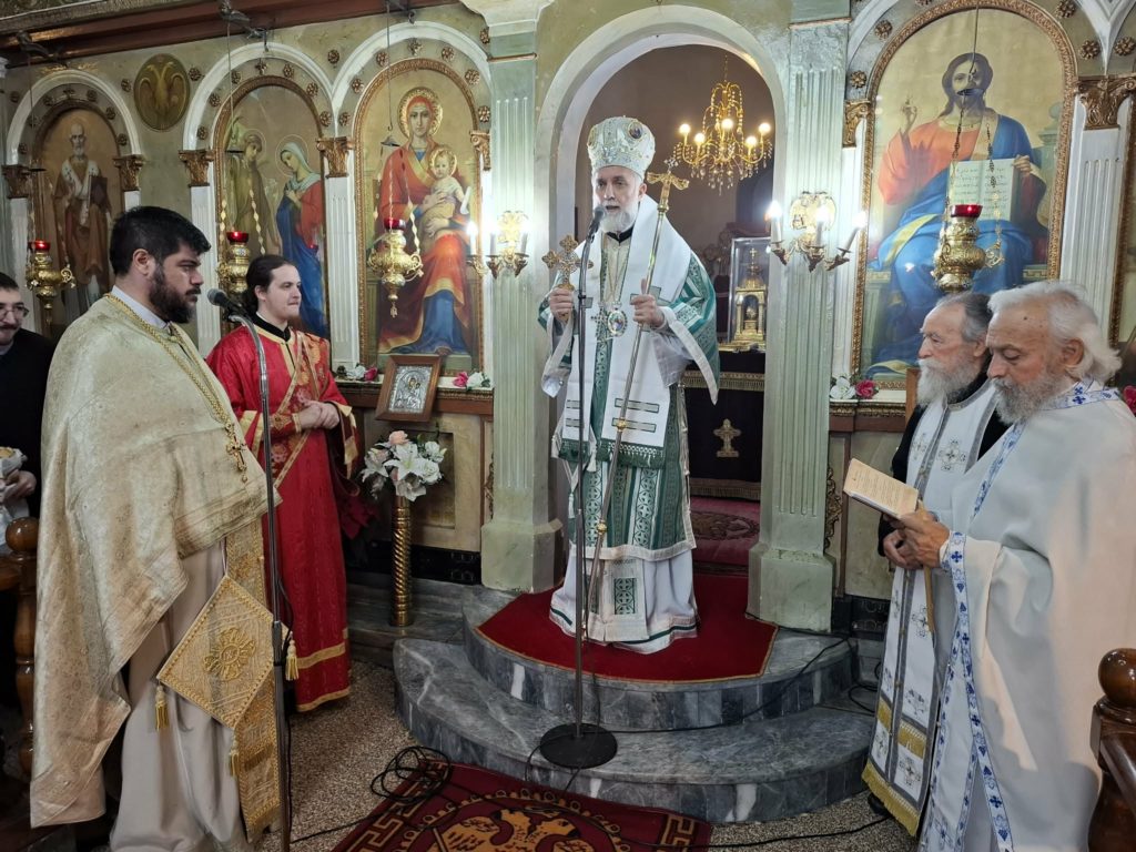 Κυριακή προ της Χριστού Γεννήσεως στην Ιερά Μητρόπολη Καρυστίας