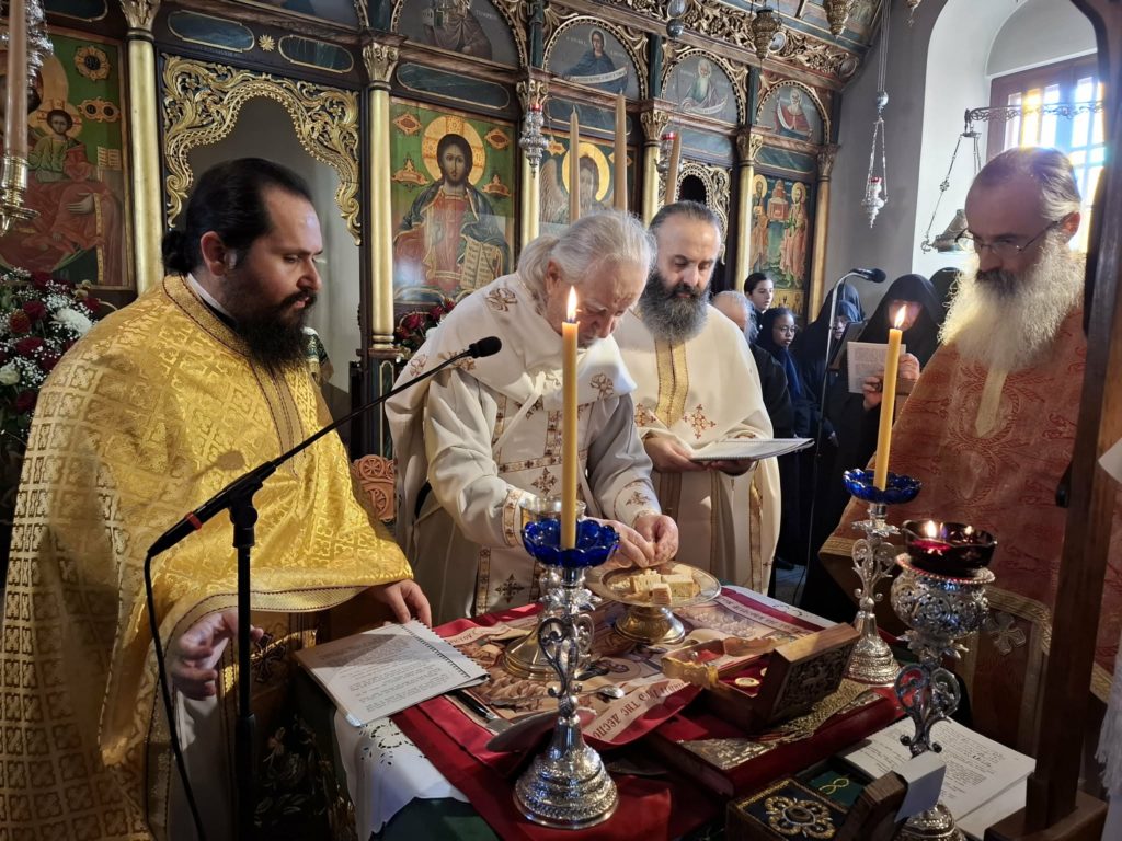 Η Αρχαιοπρεπής Θεία Λειτουργία του Αγίου Ιακώβου του Αδελφοθέου στην Ιερά Μονή Μεταμορφώσεως του Σωτήρος Κύμης