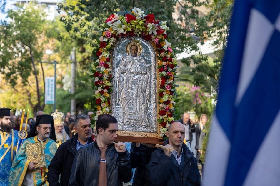 Πανηγυρική Αρχιερατική Θεία Λειτουργία στον Ι. Ν. Αγίου Νικολάου Αμαρουσίου