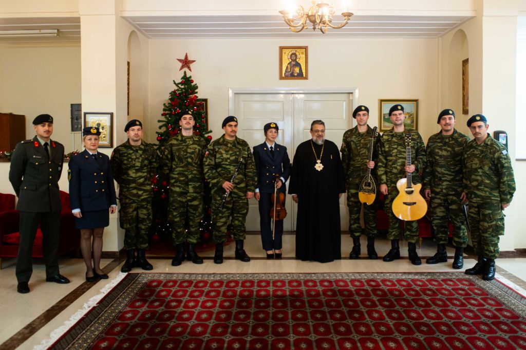 Κάλαντα και ευχές στον Μητροπολίτη Μεσσηνίας