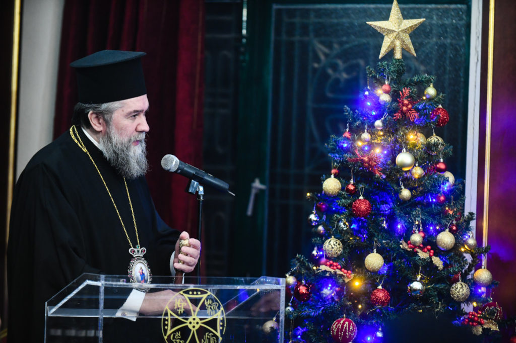 Σερρών Θεολόγος: «Χριστούγεννα σημαίνουν Χριστός, Ναός,  Ποτήριο της Ζωής»