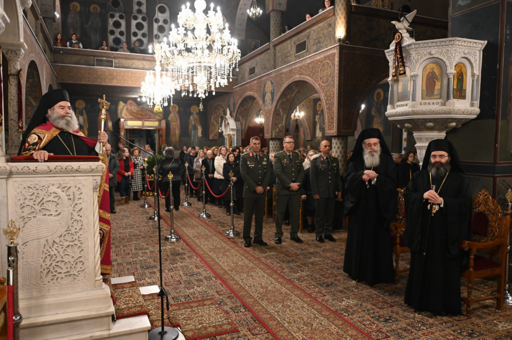 Πολυαρχιερατικός Εσπερινός Αγίας Βαρβάρας στον φερώνυμο Ιερό Ναό της Τρίπολης