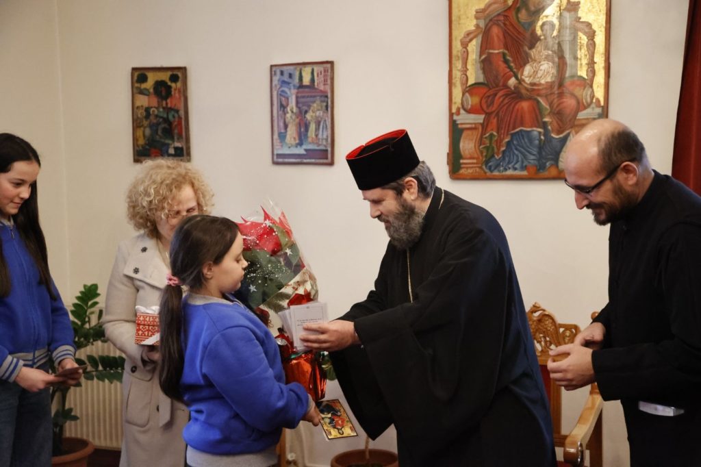 Εορταστικά κάλαντα στην Αρχιεπισκοπή Τιράνων