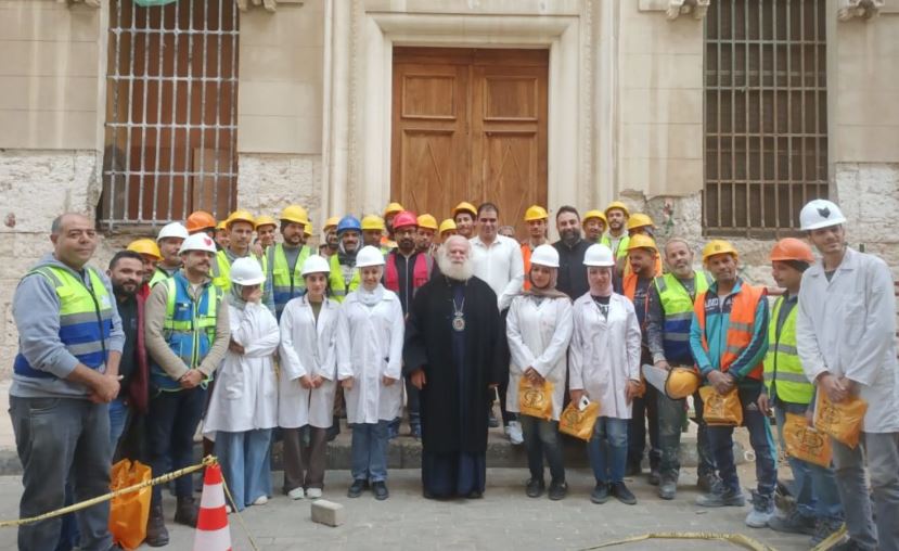 Ι.Ν. Ευαγγελισμού Αλεξανδρείας: Επίβλεψη έργων ανακαίνισης από τον Πατριάρχη Θεόδωρο σε έναν εμβληματικό ναό της Ορθοδοξίας στην Αίγυπτο