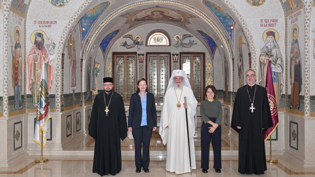 Ambasadoarea Germaniei în vizită la Patriarhia Română: Patriarhul Daniel a subliniat dinamismul diasporei românești