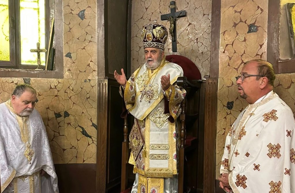 Ο Γέρων Δέρκων Απόστολος στην πανήγυρη του Ιερού Ναού Αγίου Στεφάνου στο Γεσήλκιοϊ